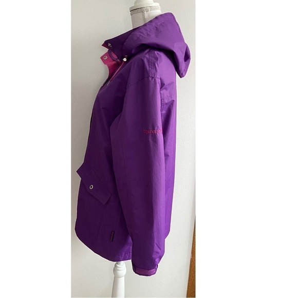 Womens Waterproof Hooded Olivia Jacket Size US 10Target Dry  UK 14 EU 42 Purple - Picture 12 of 16